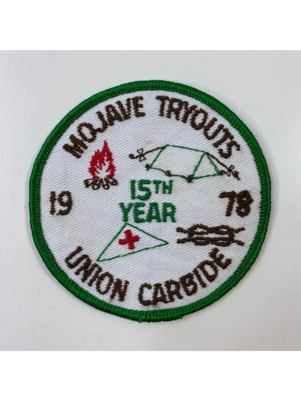 Girl Scouts Mojave Encampment Scout Patches Commemorative Collection 1970s - Picture 7 of 7